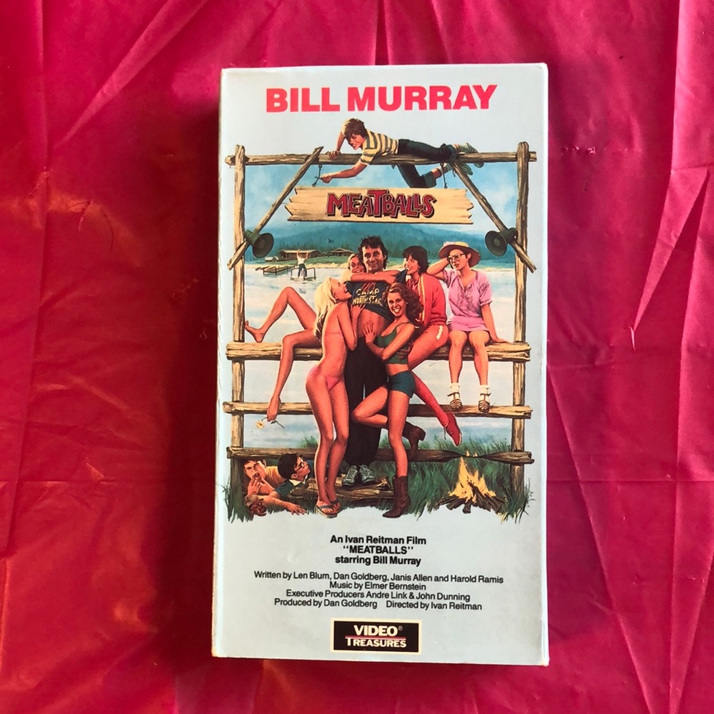 Bill Murray Meatballs vhs